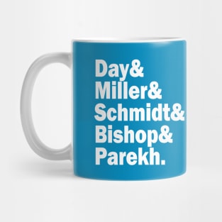 New Girl Squad Last names. Mug